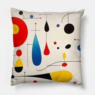 Abstract Contemporary Shapes Pillow