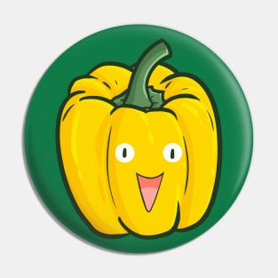 Cute Yellow Bell Pepper Pin