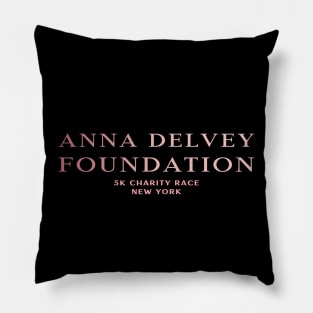 Anna Delvey Foundation Pillow