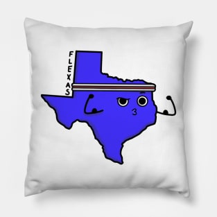 Flexas (Blue) Pillow