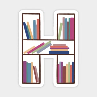 H Bookcase Magnet