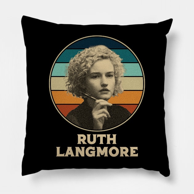 retro Ruth Langmore Pillow by Gummy Store