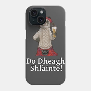 Scottish Drinking Toast - Ferret Phone Case