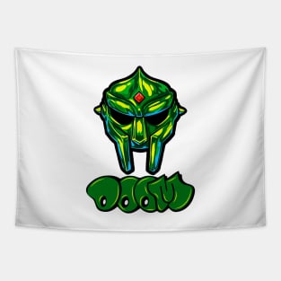 MF Doom Green Tapestry