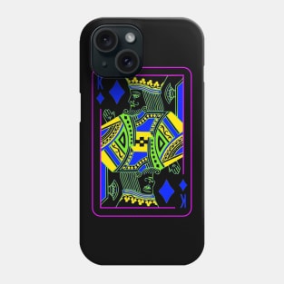 King of Diamonds Bright Mode Phone Case