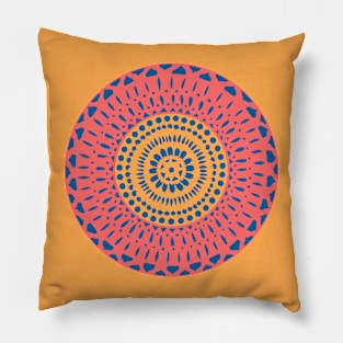 Circle Mandala Pillow