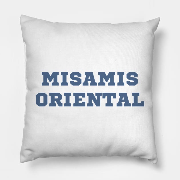 misamis oriental, Philippines Pillow by CatheBelan