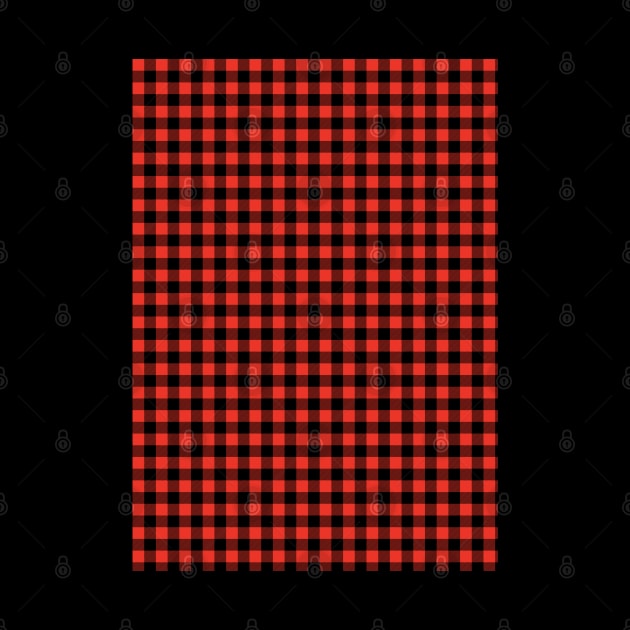 Red and black plaid pattern by craftydesigns