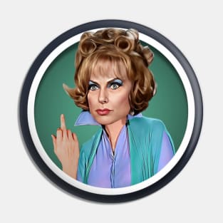 Endora Flipping Off Pin