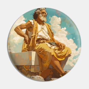 Ancient Greek Philosophy Pin