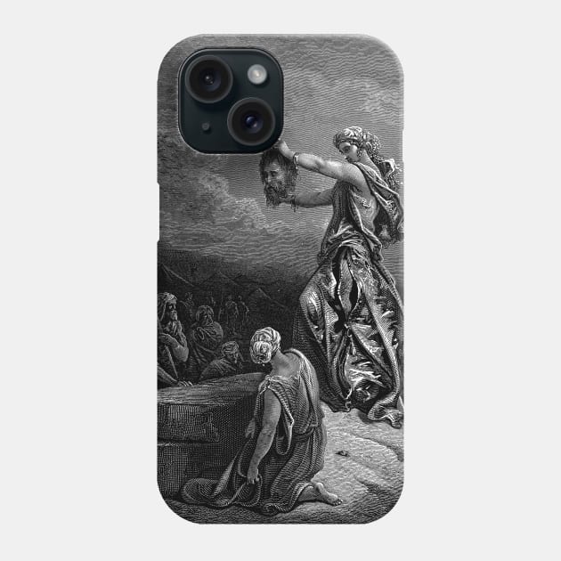 Judith Shows the Head of Holofernes Phone Case by TORVENIUS