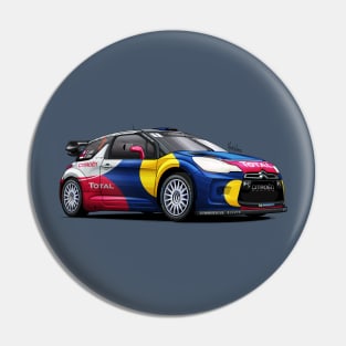 Citroen DS3 WRC - Sebastien Loeb Pin