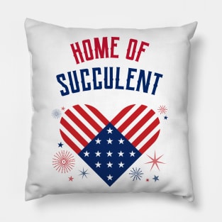 Home Of Succulent Pillow