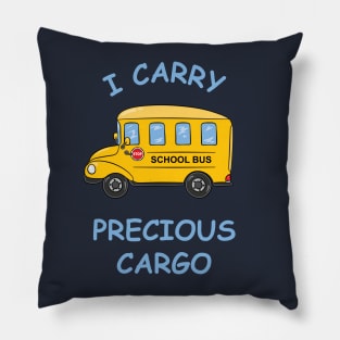 School Bus - Precious Cargo Pillow