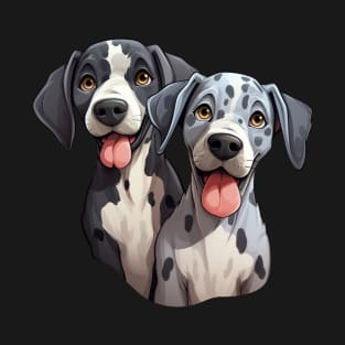 Puppy Pals: Great Dane Duo T-Shirt