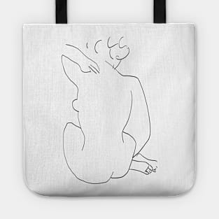 Matisse Line Art Figure 2 Tote