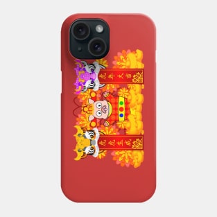 CNY: FORTUNE PIGGY'S YEAR OF THE WHITE TIGER BLESSINGS Phone Case