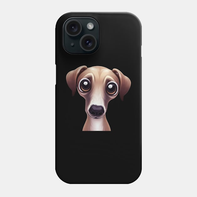 Sleek Greyhound Elegance Phone Case by Art By Mojo