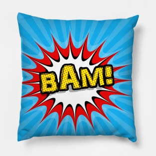 Pop Art Comic Book Pillow