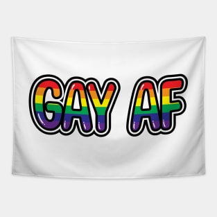 GAY AF/LGBTQ+ Tapestry