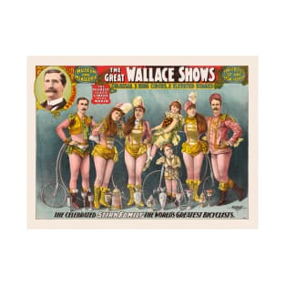 The Great Wallace Shows Vintage Poster 1898 T-Shirt