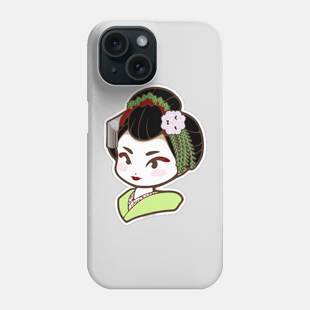 June Maiko - Willow Phone Case by Ranefea