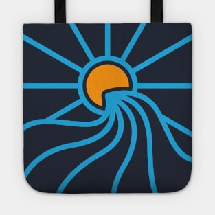 Ocean Waves 3 Tote