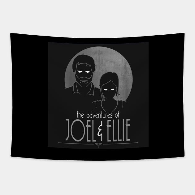 The Adventures of Joel and Ellie Tapestry by ShadyEldarwen