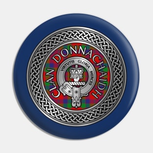 Clan Donnachaidh | Robertson Crest & Tartan Knot Pin