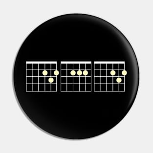 Father's Day Guitar dad Pin