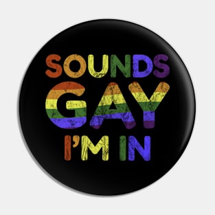 Pride Gay LGBT Lesbian Rainbow Flag Bisexual Queer Pin