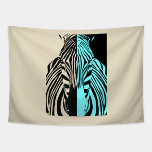 Zebra Psychedelic Tapestry