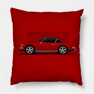 Classic german sports car Pillow