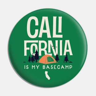 California is my Base Camp Pin