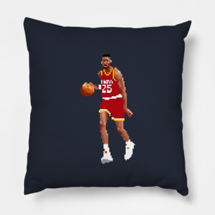 Robert Horry Pixel Dribble (Big Shot Rob) Pillow