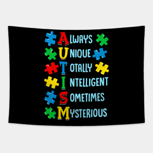 Cute Always Unique Totally Intelligent Mysterious Tapestry