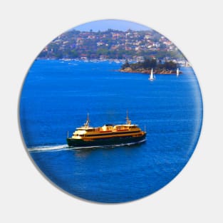 The Manly Ferry on Sydney Harbour! Pin