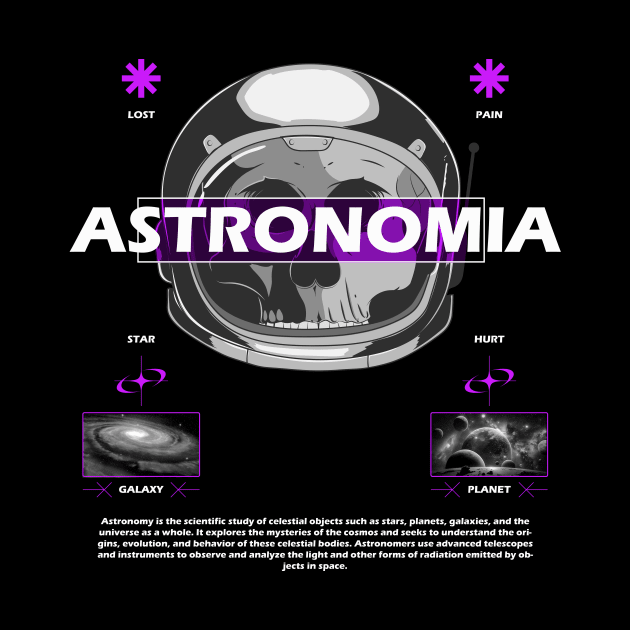 Brutalism Astro Skull by IXXA