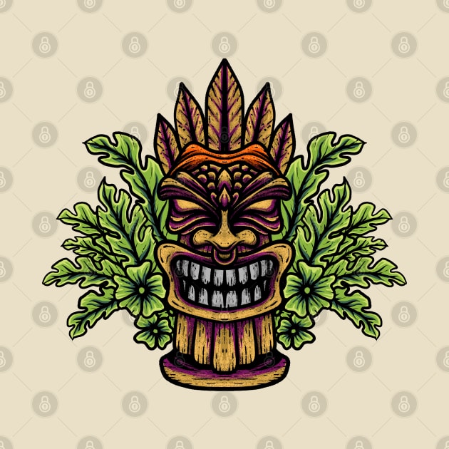 Hawaiian Tiki by Tuye Project