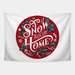 Snow Place Like Home - Winter Wonderland Tapestry