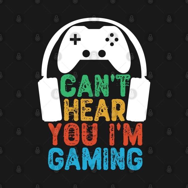 Can't Hear You I'm Gaming by Yyoussef101