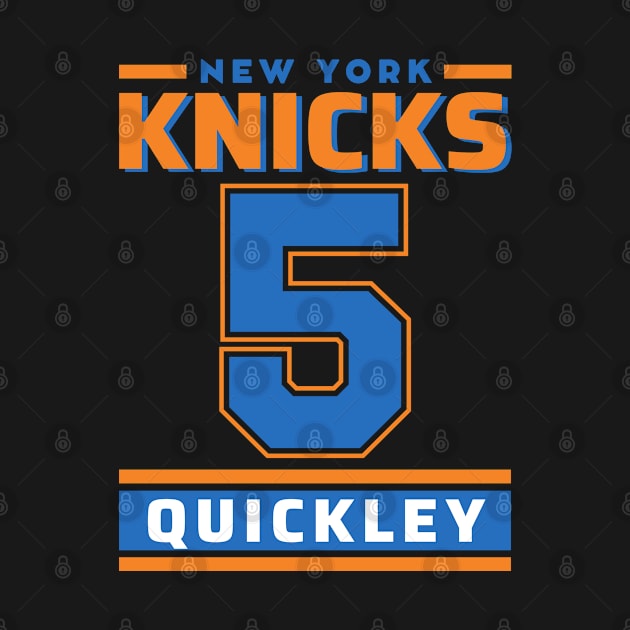 New York Knicksss Quickley 5 Edition Varsity by ENTIN 