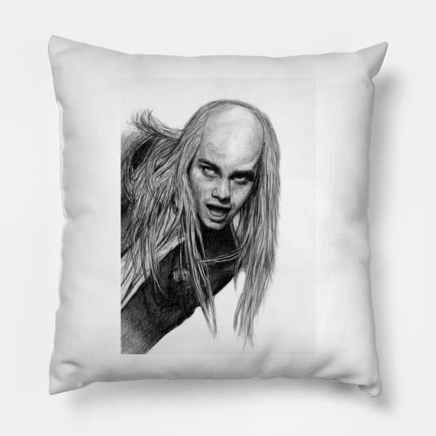 Riff Raff Kurt Pillow by dibujosbymari