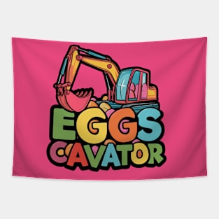 Eggscavator Tapestry