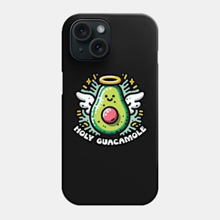 Holy Guacamole Avocado Funny Design Phone Case