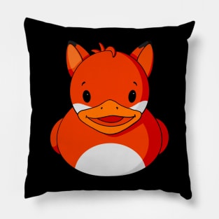 Fox Rubber Duck Pillow