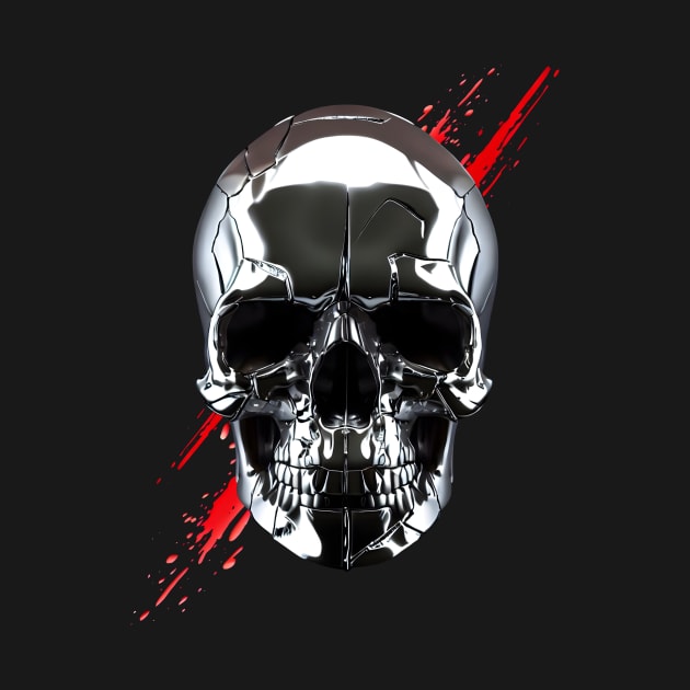 Chrome Skull by kostjuk