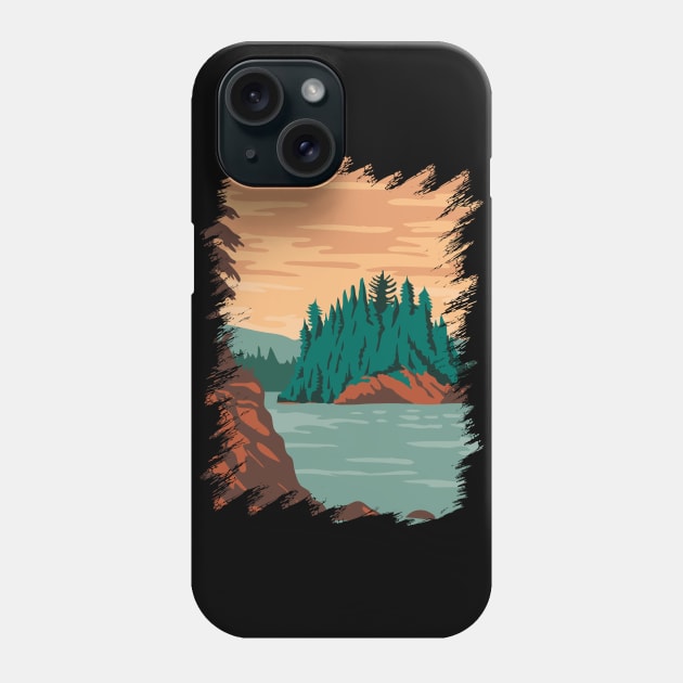 Isle Royale National Park Phone Case by ArtisticParadigms