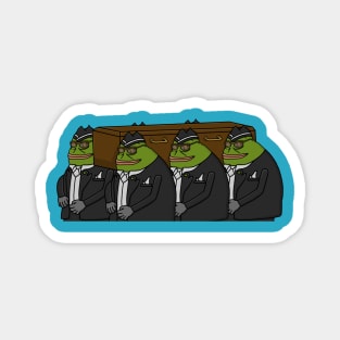 Dancing Pallbearers Magnet