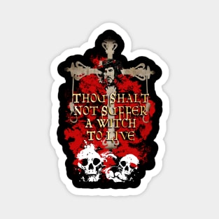 Vincent Price Witchfinder General Inspired Fan Design Magnet